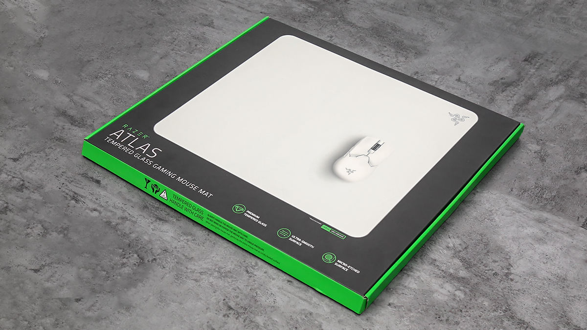 Custom RGB Glass Mousepad Dazzle with Colors