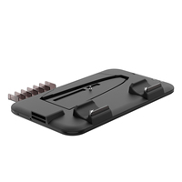 Station de charge multifonctionnelle pour PS5 Slim avec ventilateur de refroidissement et éclairage RGB, fournie par l'usine