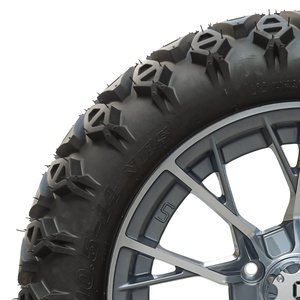 ยางรถกอล์ฟขนาด23*10.5-14 'และล้อรถกอล์ฟขนาด14' ล้อกลึง/ล้อ Gunmetal - Product Image 5