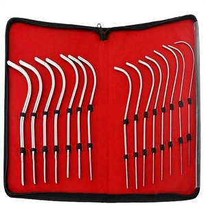 Juego de Instrumentos Urológicos Premium de 15 Piezas, Bougies Uretrales de Acero Inoxidable, Herramientas Quirúrgicas Manuales - Product Image 1