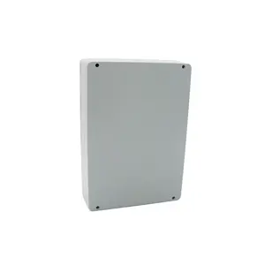 Outdoor cast aluminum waterproof junction box sealed FA65 flip cover 260*185*75 metal button box indoor and outdoor