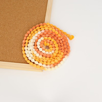 Lanière en polyester, dentelle à bulles, section teinte, accessoires vestimentaires, dentelle creuse, portable, durable, pratique
