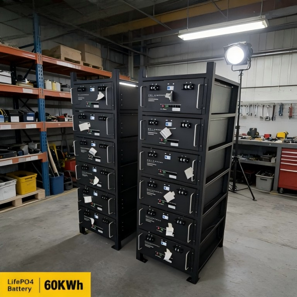 Large Capacity 48V 200ah Lithium Solar Battery Cabinet Module 51.2V 20kwh-150kwh Can Communication Port Household Energy Storage