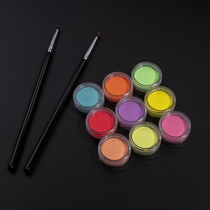 อายไลเนอร์เรืองแสงแบบไม่มีโลโก้สำหรับวันคาร์นิวัลสีกันน้ำบนใบหน้า - Product Image 4