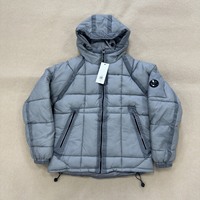 Veste d'extérieur unisexe personnalisée avec logo, épaisse et rembourrée en coton, à capuche, style streetwear, chaude et tendance, ODM