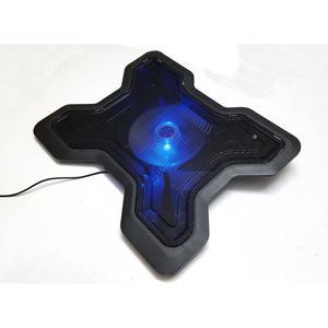 Laptop <b>Cooling</b> <b>Pad</b> 5218 Single Fan 14 15 Inch Air Cooled Plastic Base For Notebook - Product Image 3