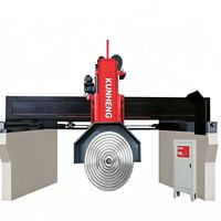 Nouvelle machine à scier le pierre monobloc multi-lames KUNHENG avec poussoir automatique de blocs de pierre à lame de 2200 mm pour granit et marbre