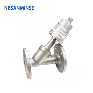 King Angle Seat Valve Stainless Steel Flanged 6.0 Mpa Flow Control Pneumatic High Temperature <b>Seal</b> - Product Image 3