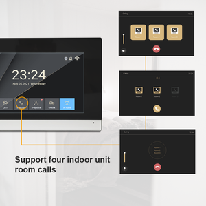 Wifi tuya nhà thông minh video Cửa Điện thoại biệt thự video7 "inch có dây intercom <span class=keywords><strong>Camera</strong></span> <span class=keywords><strong>Door</strong></span> chuông với tầm nhìn ban đêm - Product Image 5
