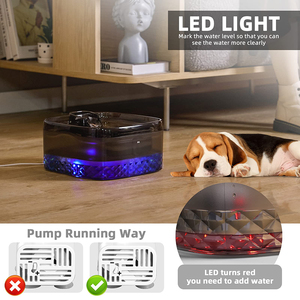Offre Spéciale : Distributeur d'eau intelligent et luxueux pour chien, 8L, ultra-silencieux, écologique, avec filtres de remplacement en PC, rechargeable - Product Image 3