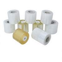 Film d'emballage extensible en PVC élastique pour boîtes, film d'emballage agricole transparent pour greffage en profilé aluminium, vente en gros