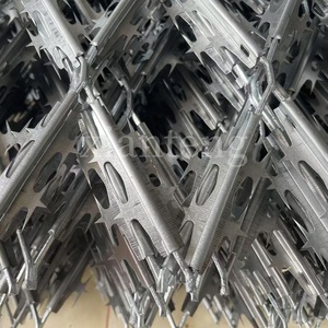 Sắc nét dao cạo dây lưới hàng rào/Thép gai mạ kẽm kim cương lỗ thép tấm-sản phẩm phổ biến nhất để bảo vệ ranh giới - Product Image 2