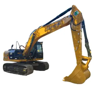 Sử dụng máy xúc mèo 320d2l tay thứ hai giá thấp 20ton máy công nghiệp Crawler htdraulic Digger để bán