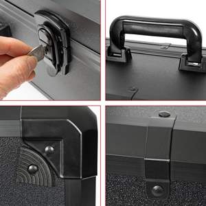 Caja de Proyectos de Aluminio con Ventilador, Refrigeración Electrónica, Montaje en Pared, Impermeable, Color Negro, Muestra Gratuita - Product Image 5