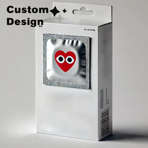 <span class=keywords><strong>Caja</strong></span> de Embalaje <span class=keywords><strong>para</strong></span> <span class=keywords><strong>Condones</strong></span> Plegable, con Diseño Personalizado, Grabado en Relieve, Recubrimiento UV, Materiales Reciclados Ecológicos, con Logotipo Personalizado - Product Image 1