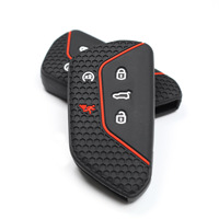 Étui pour clé de voiture Volkswagen Golf 8 2021, housse de protection en Silicone résistante aux rayures RYHX