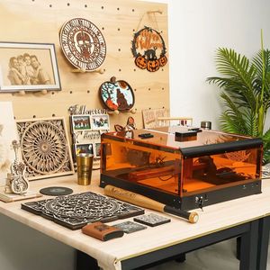 Atomstack A24 X24 Ultra 120W thế hệ thứ hai <span class=keywords><strong>CNC</strong></span> cắt gỗ kim loại đồ trang sức Máy khắc <span class=keywords><strong>laser</strong></span> với B3 trường hợp bảo vệ - Product Image 6