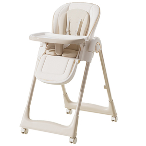 Chaise haute pliable pour bébé avec plateau amovible et lavable au lave-vaisselle, siège d'alimentation pour nourrisson peu encombrant - Product Image 3