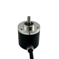 Personnalisable 38mm 5-30V 21Bit Magnétique Monotour Multi-tour Codeur Rotatif Absolu Angle Position Encodeur RS485 Modbus/Tamagawa