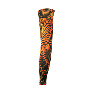 Top de <span class=keywords><strong>Manga</strong></span> Larga con Nuevo Material en Oferta, Diseño Largo con Estampado de Tatuaje en la <span class=keywords><strong>Manga</strong></span>, Tela Colorida para Mujer - Product Image 2