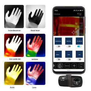 HTI 400 degrés NETD 60mk téléphone portable imagerie caméras thermiques et scanners pour inspection électrique/mécanique - Product Image 4