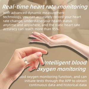 Anneau intelligent personnalisé en gros étanche IP68 sommeil traqueur de santé électronique surveillance de la santé anneau intelligent - Product Image 6