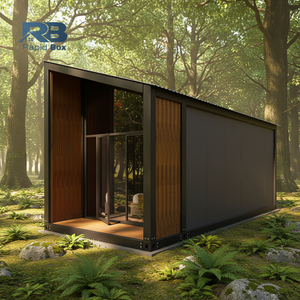 Villa Prefabbricata di Lusso 20ft a Basso Costo con 2-3 Camere da Letto, Ufficio Portatile, Hotel, Casa Modulare in Container - Product Image 1