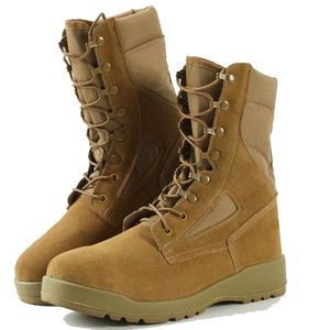 Fabrieksdirecte tactische winterlaarzen van koeienleer met ademend ontwerp voor outdoor bergbeklimmen en woestijnactiviteiten - Product Image 2