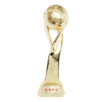 Usine Logo Personnalisé Résine NBA MVP Champions League Cups Or Métal Basketball Football Football Prix Souvenir Cadeaux Art Thème