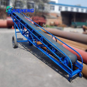 Băng tải chuyển có thể gập lại System3-12m chiều dài có thể mở rộng 800mm chiều rộng vành đai - Product Image 4