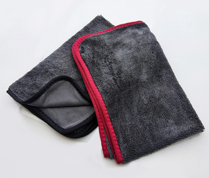 Serviettes <span class=keywords><strong>de</strong></span> nettoyage auto en microfibre torsadée à boucles – Séchage rapide, 600 g/m², chiffon absorbant pour lavage auto et protection <span class=keywords><strong>de</strong></span> la peinture - Product Image 3