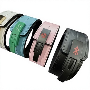 Ceinture de fitness en cuir de vachette pour hommes et femmes, <span class=keywords><strong>protection</strong></span> lombaire pour squats, entraînement professionnel, musculation, haltérophilie, équipement de soulevé de terre - Product Image 1