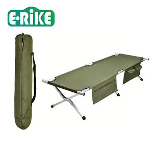 Cama Plegable Ultraligera E-RIKE, <span class=keywords><strong>de</strong></span> Acero y Oxford, Resistente, para Campamento al Aire Libre - Product Image 1