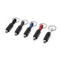 2024 porte-clés USB tressé en nylon 3 en 1 chargeur de téléphone portable nouveau câble de charge USB pour iPhone 15 pro max.