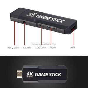 Gd10 4K <span class=keywords><strong>Game</strong></span> Stick para PS1 32/64/128 GB Consolas de videojuegos con 50 simuladores Compatible con formatos de juego FC GBC MD - Product Image 3