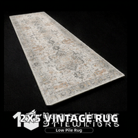 Tapis de couloir moderne vintage à poils courts 2x5, antidérapant, lavable en machine, polyester, brun taupe clair, résistant à l'usure, pour entrée, couloir