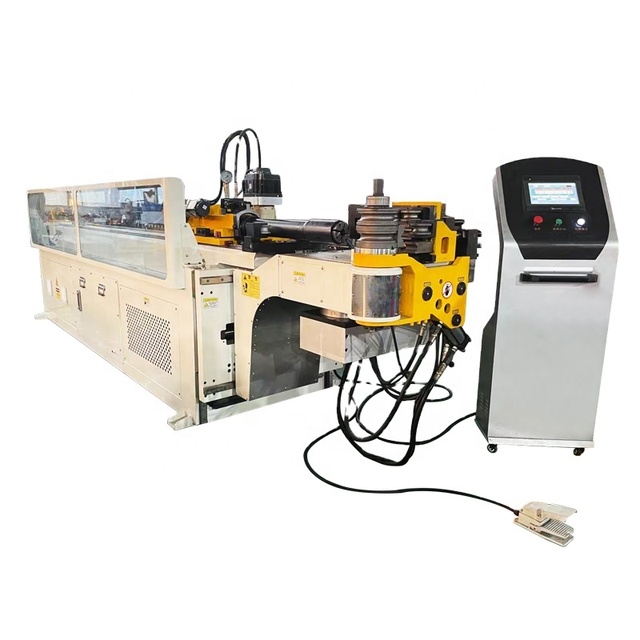 Manufacture Sells DW50CNC  Automatic Pipe and Tube Bending Machines Steel Pipe Bending Stainless Steel Bending PVC Bending