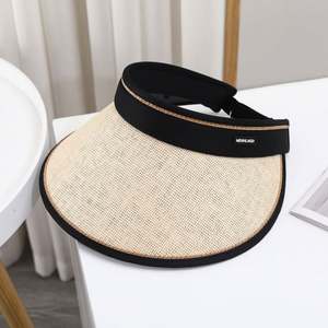 Nuevo Sombrero de Paja Plegable para Mujer con Visera, Bordado 3D y Diseño en Relieve, para Viajes, Uso Casual y Esquí - Product Image 6