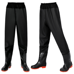 Bộ đồ câu cá, lội nước, đi săn chất liệu PVC, màu xanh lá, chống thấm nước tốt nhất dành cho nam và nữ - Product Image 3