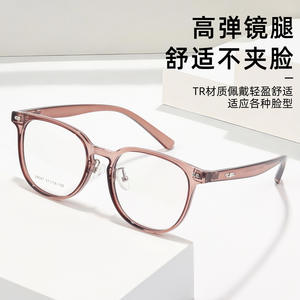 กรอบแว่นตา Danyang Oval รุ่น 28047 โปร่งใส TR90 แบบเต็มกรอบ สำหรับทุกเพศ - Product Image 2