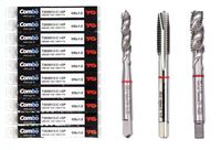 Taraudeuse spéciale en acier inoxydable YG avec anneau rouge et perceuse à pointe spirale M2 0.4 pour pièces métalliques Tap & Die