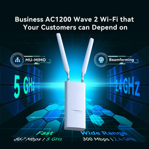 Punto de Acceso Wi-Fi para Exteriores de Doble Banda AC1200 (OAP1200) USB MU-MIMO IP65 Resistente al Agua con Alimentación PoE para Patio Trasero o Garaje - Product Image 2