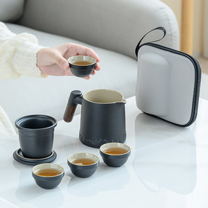 Giá rẻ tốt Trung Quốc Tea Cup Set với nắp Gốm dễ thương màu đen Sứ cup của trà tùy chỉnh cho cà phê và trà - Product Image 5