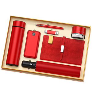 Artículos de lujo Regalos únicos Paraguas A5 Notebook Pen Frasco de vacío Juego de regalo de <span class=keywords><strong>feliz</strong></span> <span class=keywords><strong>cumpleaños</strong></span> Actividades promocionales artículos de regalo - Product Image 6