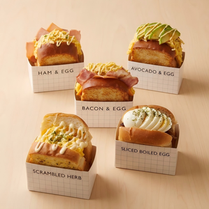 Boîte à sandwich en papier écologique, emballage alimentaire personnalisé pour sandwichs, hamburgers, hot-dogs, frites et plats à emporter - Product Image 1