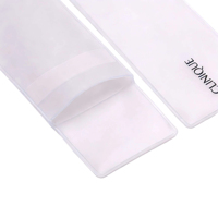 Pochette de maquillage givrée écologique pour pinceau unique, portable, étanche et anti-poussière, sac de protection pour outils de beauté