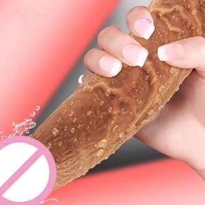 Kostenlose individuelle Schachtel - Weiblicher masturbator Sexspielzeug Goldener Punkt König manuelle flüssige Silikon-Simulation Penis-Schädel-Wahlkolben-<span class=keywords><strong>Dildo</strong></span> - Product Image 3