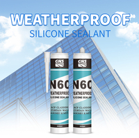 Scellant silicone neutre Weather-seal pour la construction, le travail du bois et l'emballage - Joints de périmètre transparents