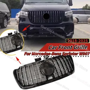 Pour Sprinter W907 2018-2025 – Cache de calandre inférieur avant en maille, spoiler, cache de prise d'air – Pièces de tuning auto - Product Image 1