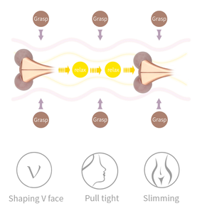 Masajeador facial portátil para cara <span class=keywords><strong>y</strong></span> cuello con rodillo de hielo de terapia de microcorriente para piel brillante - Product Image 6